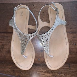 Glitter Curfew Summer Sandals